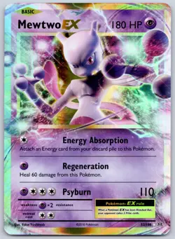 Mewtwo EX 52/108 (NM) - XY: Evolutions - Ultra Rare - Pokemon TCG - Image 1
