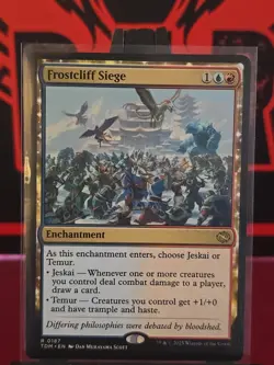 Frostcliff Siege (NM Non-Foil) TDM-0187 Rare MTG Unplayed Tarkir Dragonstorm - Image 1
