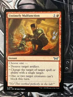 MTG Untimely Malfunction (B) - Image 1
