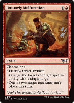 Untimely Malfunction - DSK - 161 - NM - MTG - Image 1