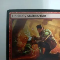 MTG Magic the Gathering Untimely Malfunction Duskmourn: House of Horror Regular - Image 2