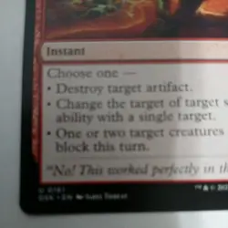 MTG Magic the Gathering Untimely Malfunction Duskmourn: House of Horror Regular - Image 5