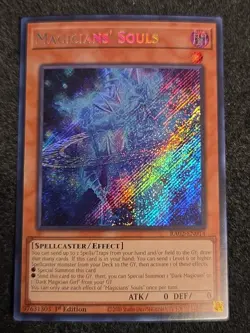 Magicians' Souls (Secret Rare)-Secret Rare - 1st Edition - RA02-EN014 - 25th NM - Image 1