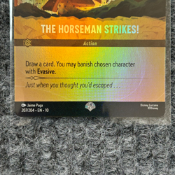 Disney Lorcana Whispers in the Well The Horseman Strikes 207/204 Epic NM Holo - Image 4