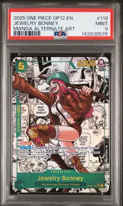Jewelry Bonney (118) (Manga) OP12-118 Legacy of the Master Foil - Image 1