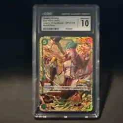 Jewelry Bonney One Piece Legacy Of The Master Op12-118 Secret Rare Cgc 10 - Image 1
