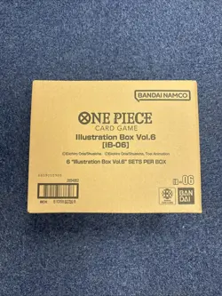 SEALED | One Piece TCG | Illustration Box Vol 5 & 6 | Case of 6 | IB05 & IB06 - Image 1
