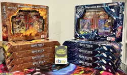 (COMBO LOTS) One Piece Illustration Box Vol.5 X5 + Illustration Box Vol.6 X5 - Image 1