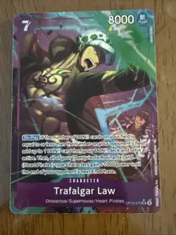 Trafalgar Law OP12-073 (Alternate Art) SR One Piece OP12:Legacy of the Master NM - Image 1