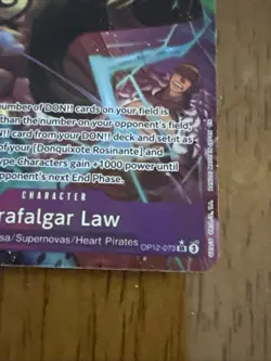 Trafalgar Law OP12-073 (Alternate Art) SR One Piece OP12:Legacy of the Master NM - Image 5