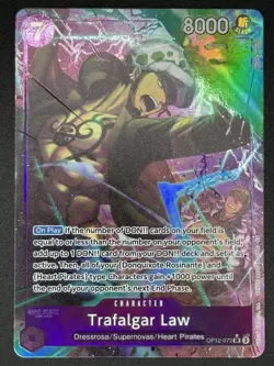 Trafalgar Law OP12-073 (Alternate Art) SR One Piece OP12:Legacy of the Master NM - Image 1