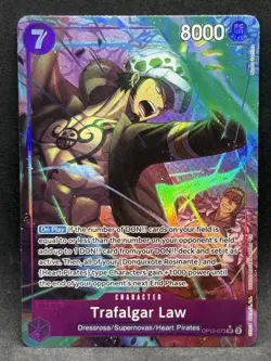 Trafalgar Law SR Alternate Art OP12-073 Legacy of the Master OP12 One Piece TCG - Image 1