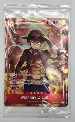 Monkey.D.Luffy (Treasure Booster Set) ST10-006 One Piece Promotion Cards Foil - Image 1