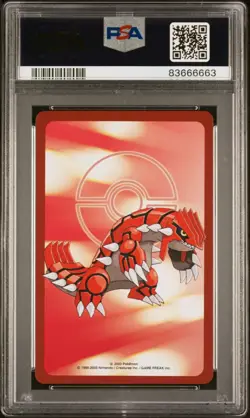 2003 Geodude Pokemon Ruby Playing Cards Japan Rare Poker Card PSA 10 Gem Mint - Image 2