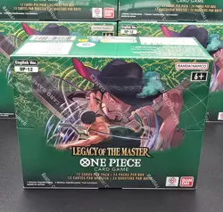 ONE PIECE CARD GAME LEGACY OF THE MASTER BOOSTER BOX OP12 ENGLISH FACTORY SEALED - Image 4