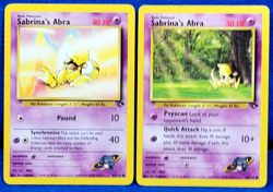Sabrina's Abra Gym Challenge NM 93/132 & 94/132 (2 Card Set) Regular Pokemon - Image 1