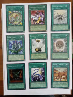 Yugioh Vintage Collection 63 RARE SPELL Cards - 1st Edition, Limited/Unlimited - Image 1