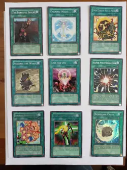 Yugioh Vintage Collection 63 RARE SPELL Cards - 1st Edition, Limited/Unlimited - Image 2