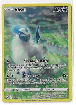 Absol GG16/GG70 Crown Zenith Galarian Gallery Holo Pokemon TCG Card NM - Image 1