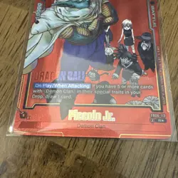 (Piccolo Jr) FB06-113 Alt Art SB01 Dragon Ball Super card Manga Red Fusion World - Image 4