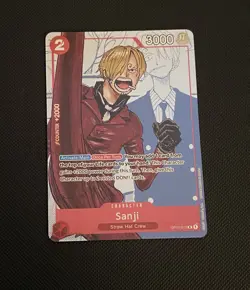 Sanji OP01-013 (Alternate Art) One Piece 25th Anniversary Promotion Card - Image 1