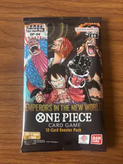 Emperors in the New World One Piece Card Game OP-09 Booster Pack ENGLISH Sealed - Image 1