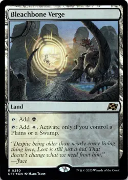 Bleachbone Verge FOIL Aetherdrift Magic MTG NM - Image 1