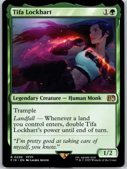 Tifa Lockhart Normal FINAL FANTASY #206 NM - Image 1