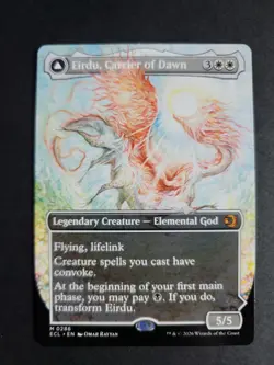 Eirdu, Carrier of Dawn (Borderless) Mythic MTG Lorwyn Eclipsed - Image 1