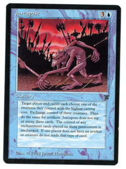Juxtapose -- MTG (SP+ Quality) - Legends - See scans!! - Image 1