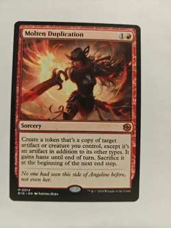 Molten Duplication 14 M Outlaws of Thunder Junction: The Big Score MTG - Image 1