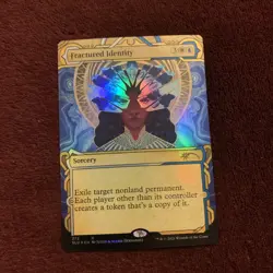 MTG Secret Lair #272 Fractured Identity Extended Art Foil Near Mint Condition NM - Image 1
