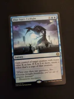 1 x Blue Sun's Twilight - Foil - Phyrexia: All Will Be One - NM-Mint - MTG 43 - Image 1
