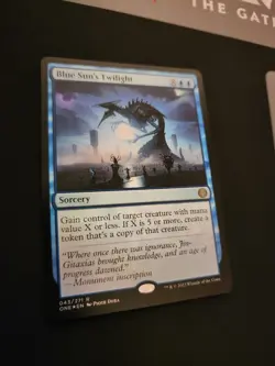 1 x Blue Sun's Twilight - Foil - Phyrexia: All Will Be One - NM-Mint - MTG 43 - Image 2