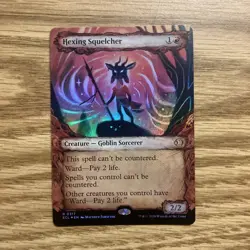 Hexing Squelcher (Showcase) Magic the Gathering Lorwyn Eclipsed Rare 317 - Image 1