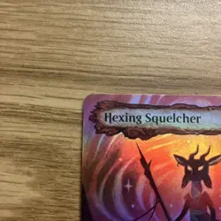 Hexing Squelcher (Showcase) Magic the Gathering Lorwyn Eclipsed Rare 317 - Image 2