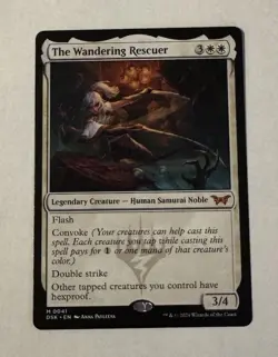 MTG The Wandering Rescuer - Duskmourn: House of Horror LP - Image 1