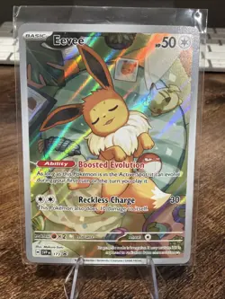 Pokemon Eevee 173 Black Star Promo Prismatic Evolutions Near Mint NM Condition - Image 1