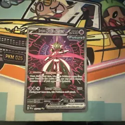 2025 Pokemon Iron Valiant EX Prismatic Evolutions #157(CONTENDER) - Image 1