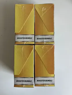Pokemon TCG Scarlet & Violet Surging Sparks Booster Bundle Lot Of 4 (NEW SEALED) - Image 2