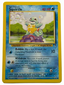 Squirtle - Legendary Collection 95/110 2002 - WOTC - Pokemon TCG - NM - Image 1