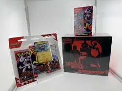 FREE SHIPPING! Pokemon Destined Rivals - ETB - 3 Pack Blister - Booster Bundle - Image 1