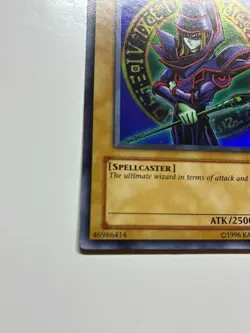 USA Seller Yugioh Dark Magician Legend of Blue-Eyes Ultra Rare LOB-005 VLP - Image 4