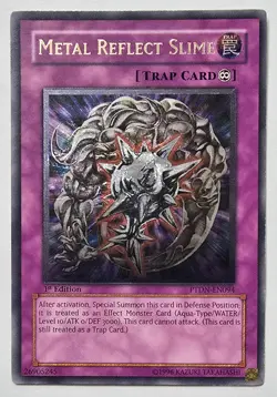 Yu-Gi-Oh! Metal Reflect Slime Ultimate Rare UTR 1st Edition PTDN ENGLISH LP - Image 1