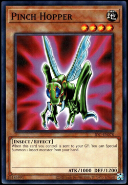 Yu-Gi-Oh! - Pinch Hopper - IOC-EN078 - 25th - Unl. Ed. - NM/M - Image 1