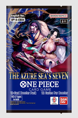 PRESALE JAN 16th One Piece The Azure Sea's OP14-EB04 Booster Box ENGLISH SEALED - Image 3