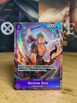 Roronoa Zoro OP09-076 One Piece TCG ENGLISH FREE WORLDWIDE SHIPPING - Image 1