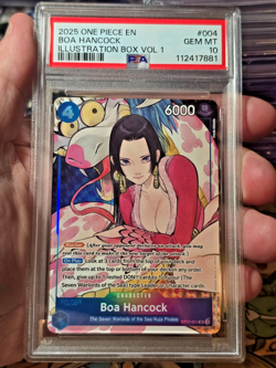 One Piece BOA HANCOCK ST17 004 Illustration Box Vol. 1 PSA 10 Gem Mint - Image 1