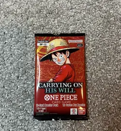 One Piece Tcg OP-13 Booster Pack Lot Of 6 All Brand New DIRECT FROM BANDAI READ! - Image 3