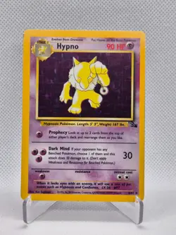 1999 Pokemon TCG Fossil Set HYPNO 8/62 Holo Rare Unlimited WOTC M/NM - Image 1